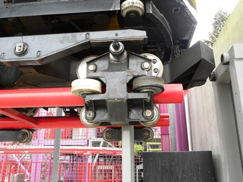 游乐场过山车导向轮