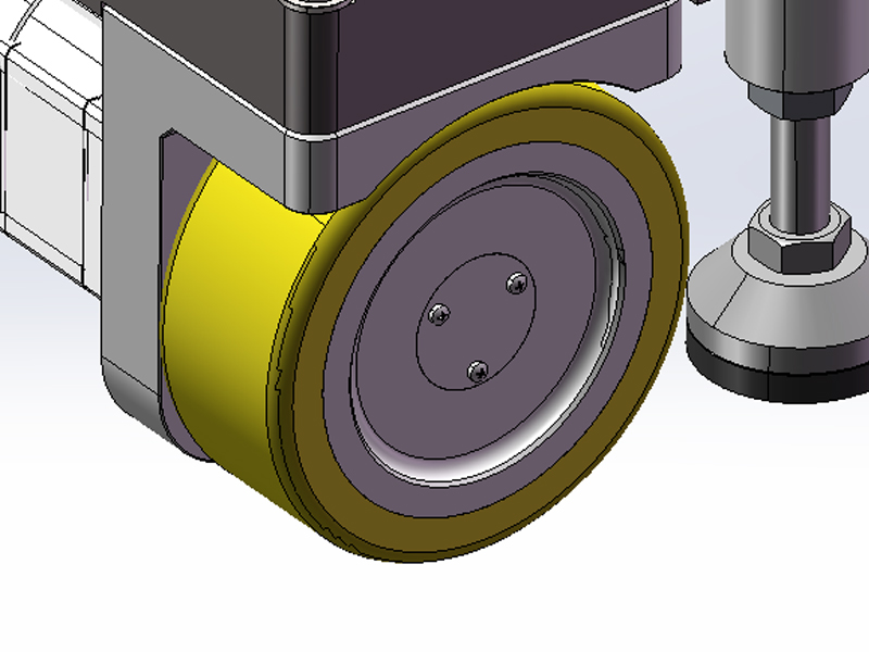 医疗设备手术机器人行走轮
