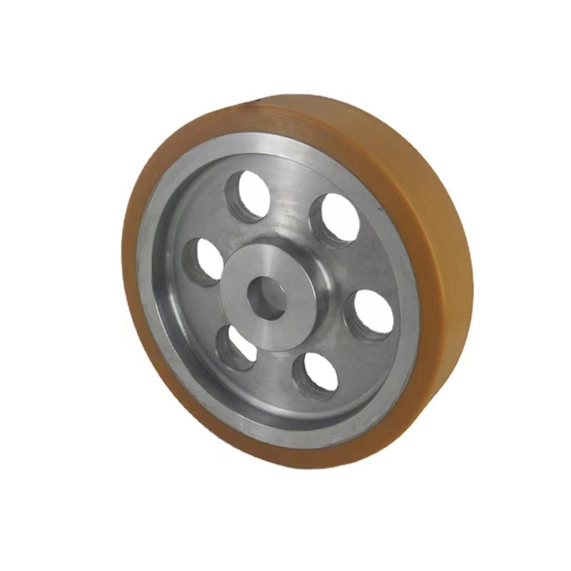 托盘式agv聚氨酯滚轮