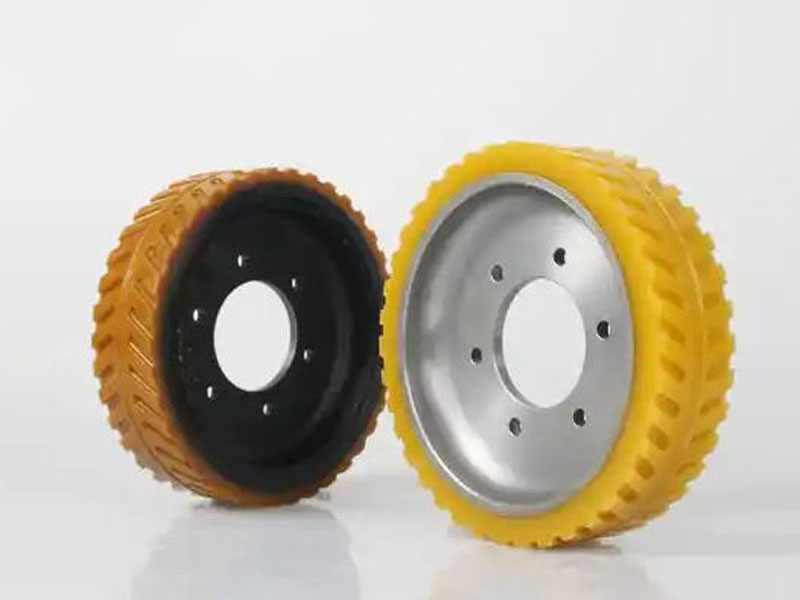 AGV人字形花纹聚氨酯轮