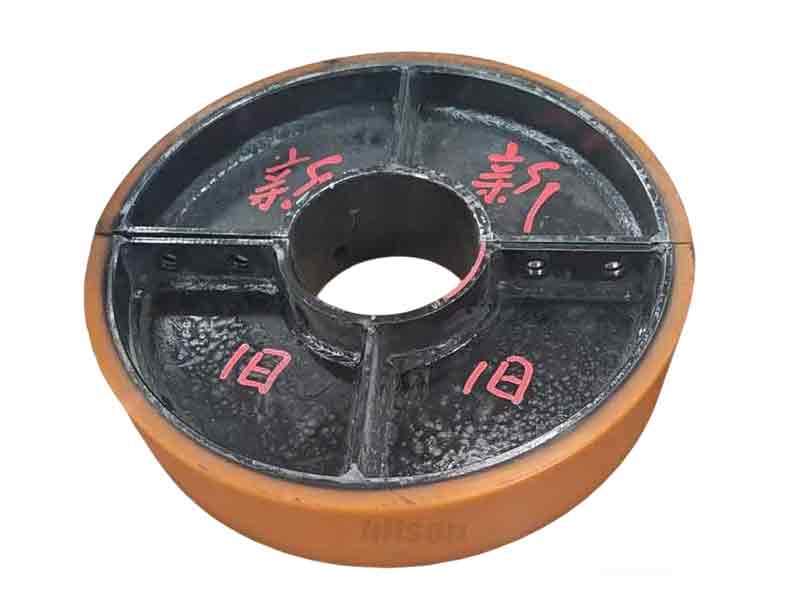 不含硅酮聚氨酯车轮在江苏某新能源喷涂车间的应用